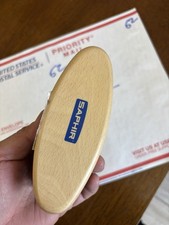 Oval Horsehair Brush - Shoe Polish - for Cleaning, Polishing Buffing Leather S