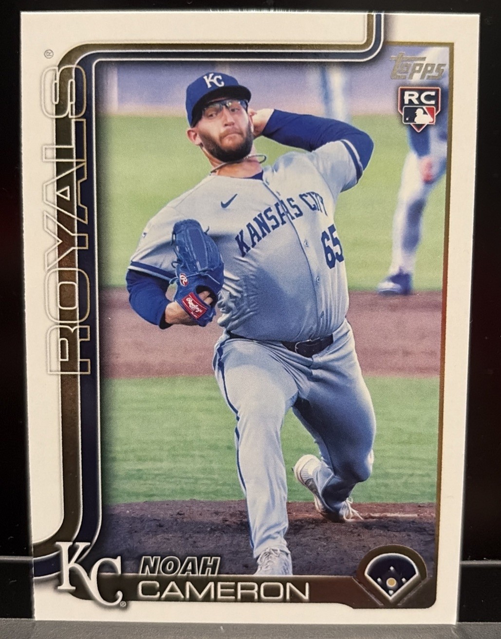 2025 Topps Update Series - Noah Cameron #US65 Canvas /50 (RC)