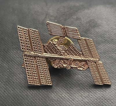 Vintage Skylab Space Station Pin NASA Space Race Rockets Memorabilia Apollo