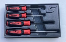 Snap On Tools 4 Pc Instinct Red Hook And Awl Set Large Pick Awl Set Sgasa104br