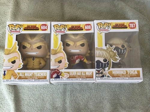 My Hero Academia Funko Pop Lot Of 3