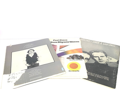 Paul Simmon Greatest Hits Mix Lot of 3 Music Books Guitar Garfunkel