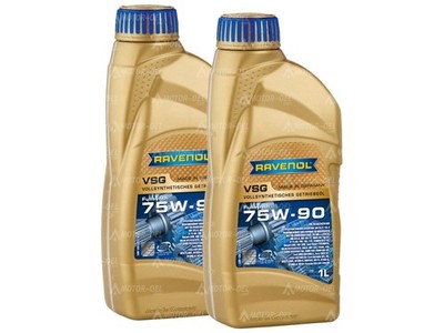 2 Liter (2x1L) RAVENOL VSG SAE 75W-90 Getriebeöl Made in Germany