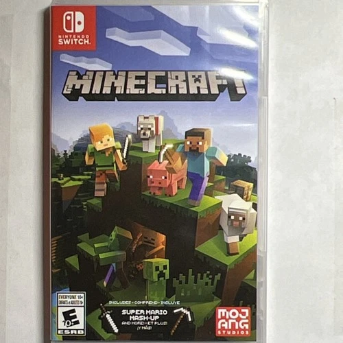 New ListingMinecraft Nintendo Switch Mojang Studios Super Mario Mash-Up Multiplayer Cartri…