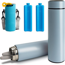 Insulin Pens Cooler Travel Case, TSA Approved Medicine Cooler with 2 Biogel Ice