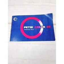 Petri Color 35 Instruction Manual Original In...