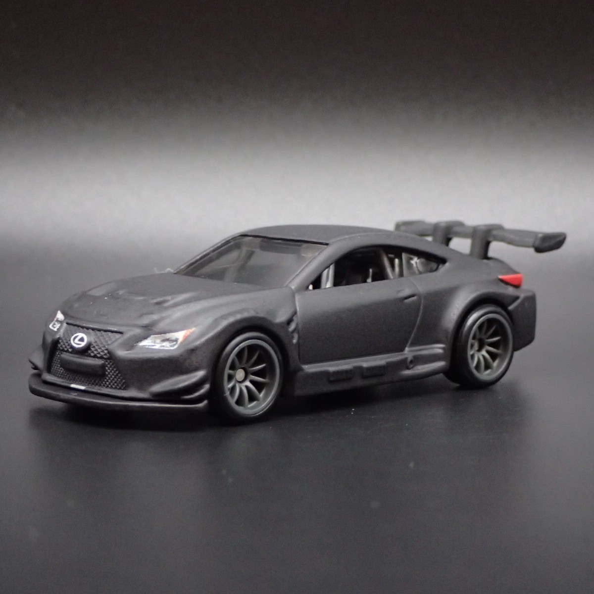 2015-2025 LEXUS RC F GT3 BLACK 1/64 SCALE COLLECTIBLE DIORAMA