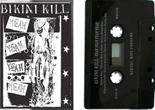 Bikini Kill - Yeah Yeah Yeah Yeah - CASSETTE TAPE - SEALED NEW - Riot Grrl Punk