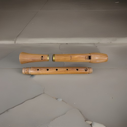 Vintage Moek Tuju 236 Maplewood Alto/Treble Made in Germany Recorder Baroque