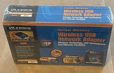 LINKSYS INSTANT WIRELESS USB NETWORK ADAPTER WUSB11 NEW SEALED