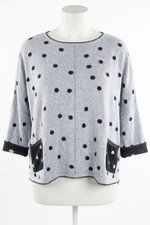 Habitat Women's Double Fleece Dot Pullover Sweater Size M/L