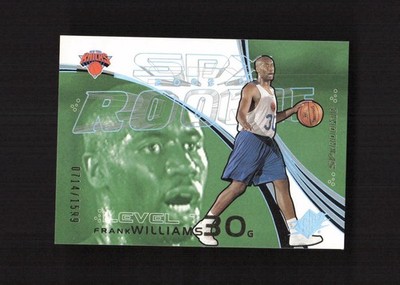 2002-03 SPx #134 Frank Williams New York Knicks #/1599