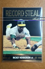 1991 Leaf - Gold Leaf Rookies Bonus Rickey Henderson #BC26