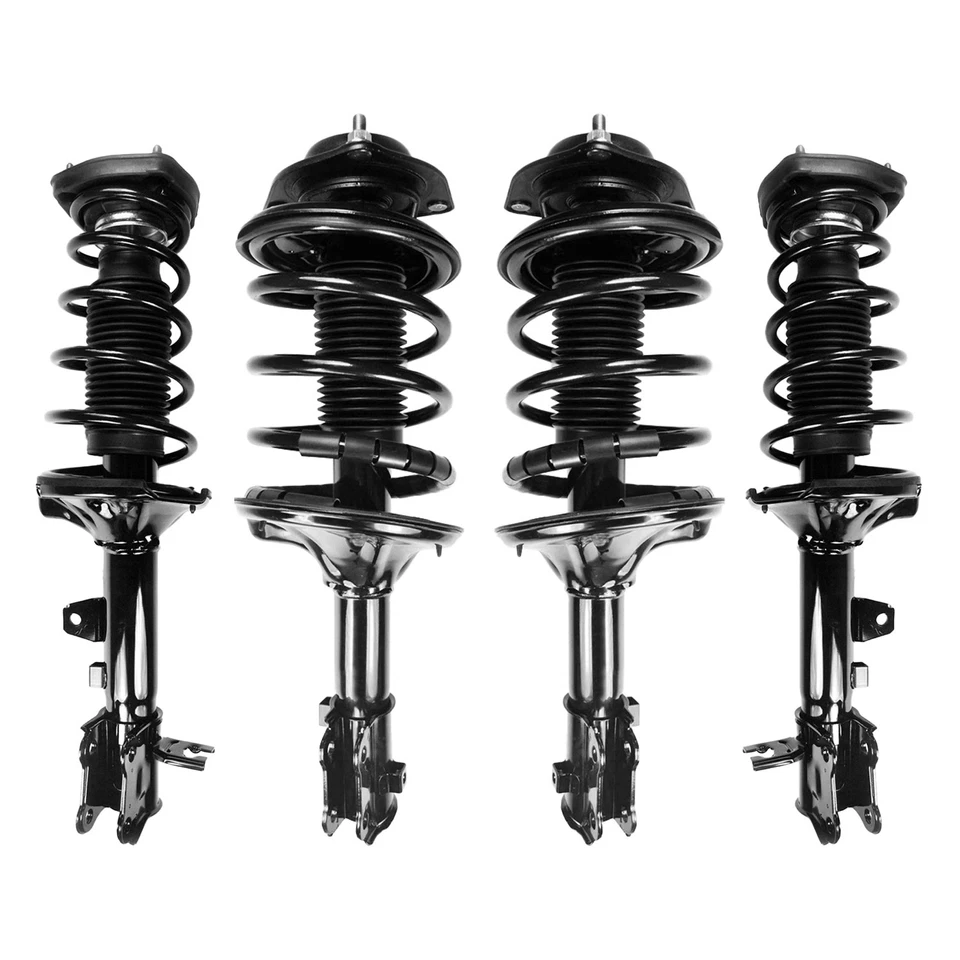 Front & Rear Complete Strut Assembly Kit for 1996-2000 Hyundai Elantra Sedan Foto 2 de 4