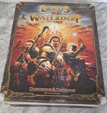 5513165 Lords of Waterdeep Dungeons Dragons BoardGame Wizards Complete 