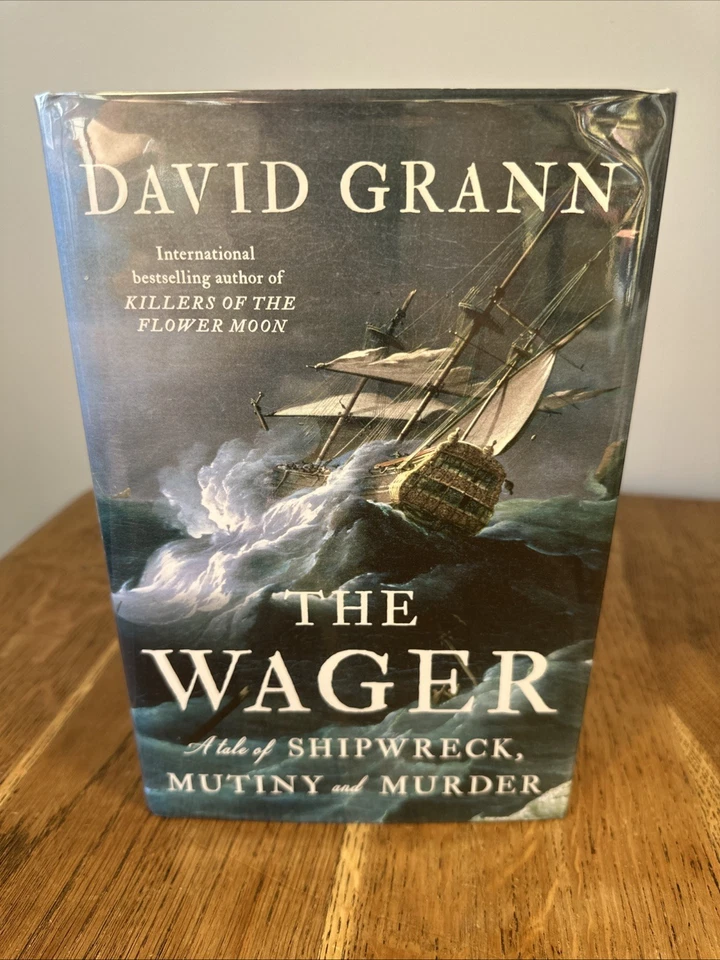 The Wager by David Grann SIGNED 2023 UK 1st/1st HB Simon & Schuster - Image 2 of 4