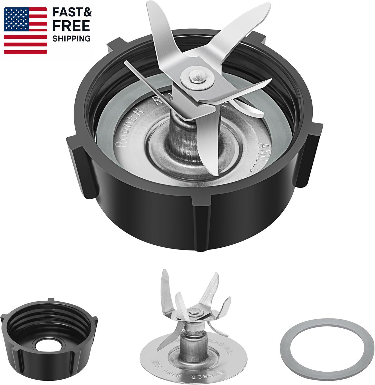 Blender Replacement Parts for Oster Blender - 6-Point Stainl