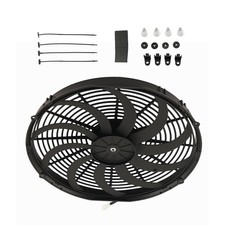 16 Cooling Fan Assembly For Universal Fit 3000cfm 120w 10 Blade Black