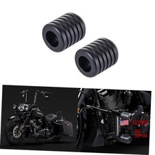 Motorcycle Frame Sliders Machined CNC Alumium Crash Bar Slider Fit All Black
