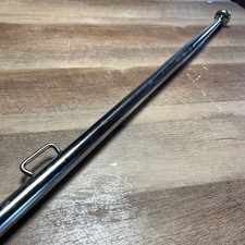 Flaggenstock Edelstahl 75 cm Ø 24 mm Fahnenmast Flaggenmast Flagge Fahne Boot