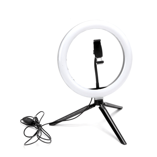 LED Ring Light With Stand For Makeup Photography Video For iPhone Selfie Stream - Picture 6 of 9