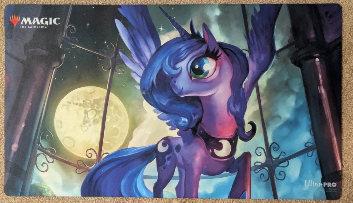 Magic the Gathering Playmat Hascon Nightmare Moon Princess