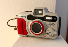 Canon Sure Shot WP-1 35mm Waterproof Point  Shoot Camera Auto Focus Flash Pouch