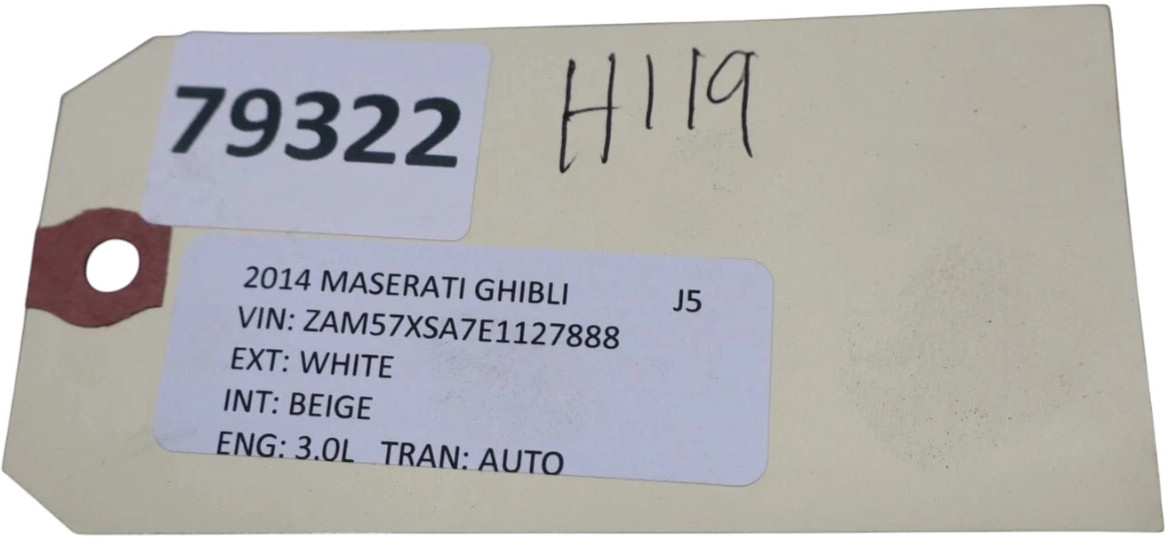 14-17 Maserati Ghibli Rear Park Assist Wire Harness W/Sensors 06700358760 Oem