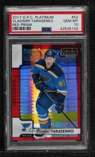 2017 O-Pee-Chee Platinum Red Prism /199 Vladimir Tarasenko #52 PSA 10 GEM MT w3d