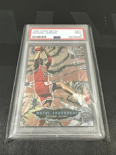 1996 Fleer Metal Michael Jordan #241 PSA 9