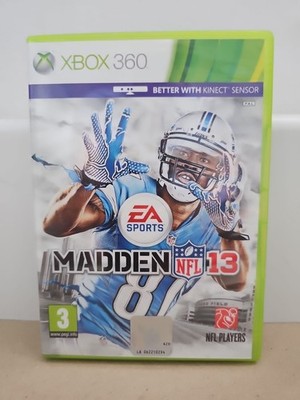 NFL Madden 2013 Xbox 360 Videospiel Sport EASports Classic Game nostalgisch 