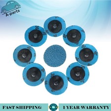 36 Grit Zirconia Die Grinder Sanding Grinding Disc Quick Change 2 inch