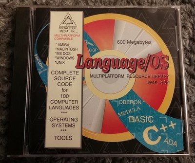 Language/OS - Multiplatform Resource Library - Version 3.94 (CD ROM 1994) 