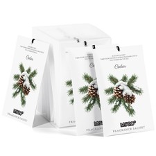 MYARO 12 Packs Cedar Scented Sachets for Drawer and Closet, Fresh Scents Draw...