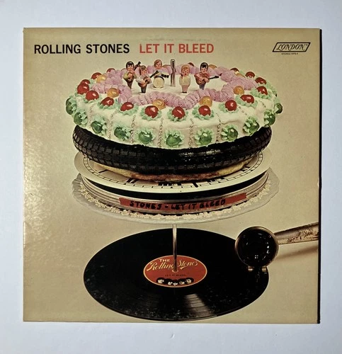 The Rolling Stones Let It Bleed NPS 4 Vinyl Record London 1969 EX-/EX-