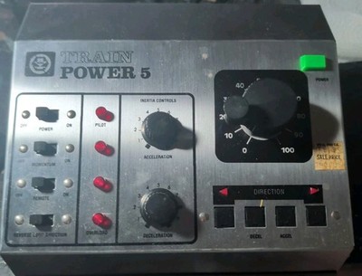 MRC Train Power 5 - Advance Technology For Model Railroading - Untested