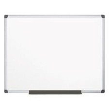 Bi-Silque CR1201170MV Dry Erase Board 72x48 White Porcelain