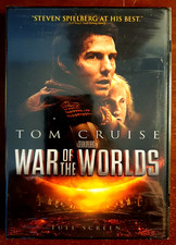 WAR OF THE WORLDS FULL SCREEN DVD 2005 BRAND NEW ORIG SEALED TOM CRUISE