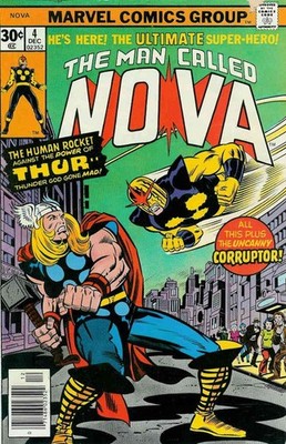 Nova (1st Series) #4 FN; Marvel | Thor Jack Kirby - w/Bag+Board