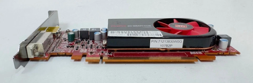 AMD FirePro V3800 512MB GDDR3 PCIe x16 DVI DisplayPort GPU Graphics Card, TESTED - Image 4 of 4