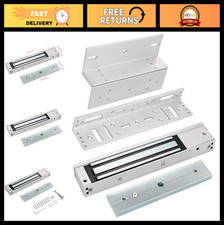 600LBS Electromagnetic Door Lock with LED, 5 Wire Output, Fail Safe NC Mode, Acc
