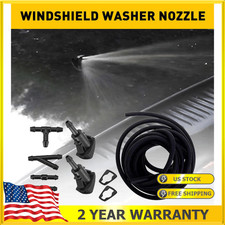 2Pcs Front Windshield Washer Nozzle Wiper Wat...