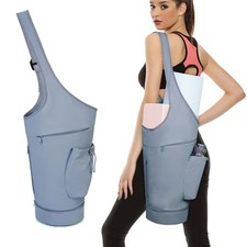 sportsnew Yoga Mat Bag, Large Opening Long Tote Yoga Mat Carrier Holder Bag w...