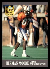 1991 Fleer Ultra - Herman Moore #291 (RC)