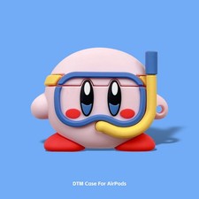 Earphone Case For Apple Airpods 4 1 2 3 Pro Kirby Silicone Soft Cover Gifts