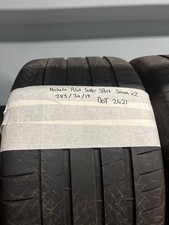 MICHELIN PILOT SUPER SPORT 285/30R19 X2 TYRES 5MM