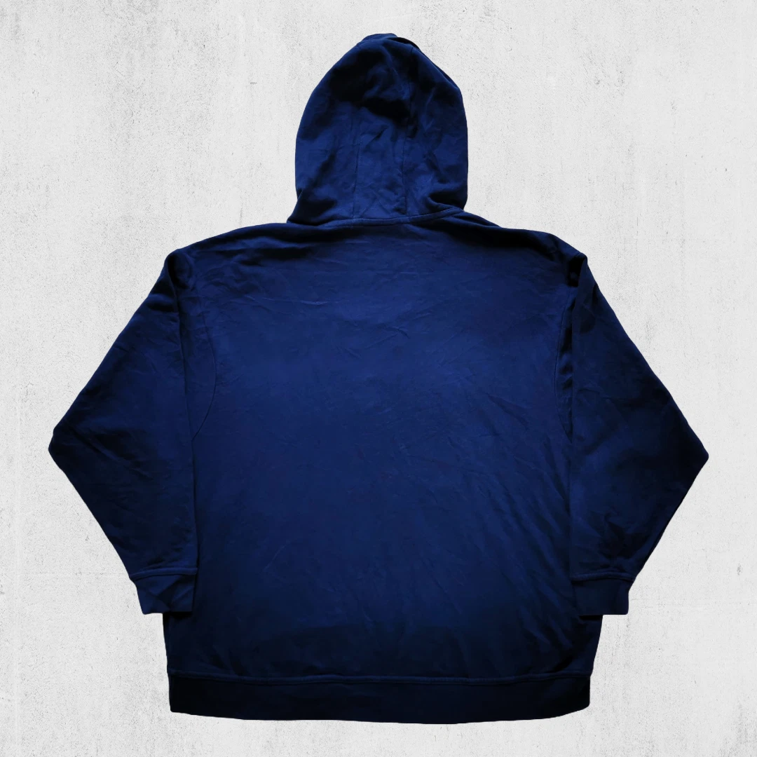 SACAI Nike Casual Sport Logo anni 2000 Felpa con Cappuccio Oversized con Lacci Blu Size XL