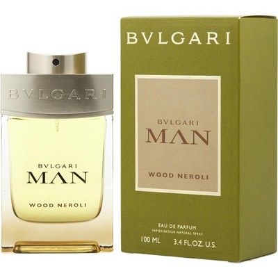 Bvlgari Man Wood Neroli by Bvlgari EDP Cologne for Men 3.4 oz New in Box