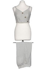 Hollister Anzug Damen Kostüm Set Zweiteiler Gr. XS Leinen Baumwolle ... #jfnu285