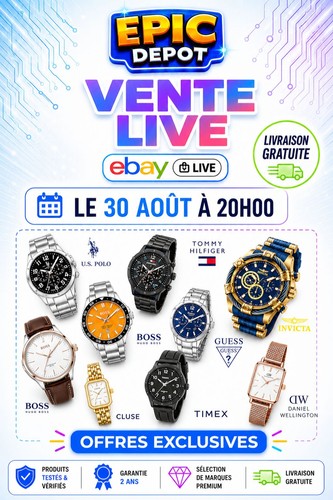 Vente Exceptionnelle Montres & Bijoux Spécial Rentrée